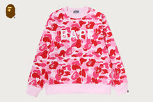 ABC CAMO BAPE CREWNECK SWEATSHIRT