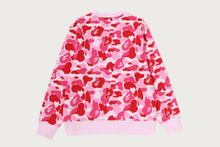 ABC CAMO BAPE CREWNECK SWEATSHIRT