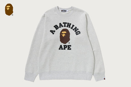 COLLEGE CREWNECK SWEATSHIRT