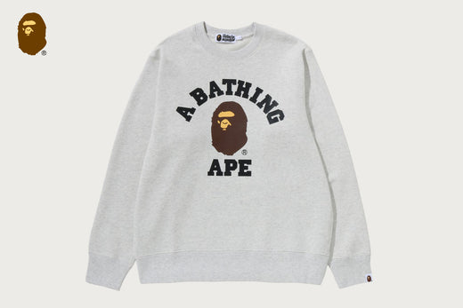 COLLEGE CREWNECK SWEATSHIRT