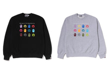 HEAVY WASHED MULTI MILO LOGO RELAXED FIT CREWNECK SWEATSHIRT