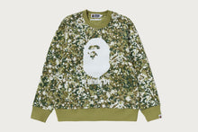 SPLASH CAMO BY BATHING APE CREWNECK SWEATSHIRT