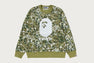 SPLASH CAMO BY BATHING APE CREWNECK SWEATSHIRT