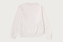 COLLEGE FUR PATCH CREWNECK SWEATSHIRT