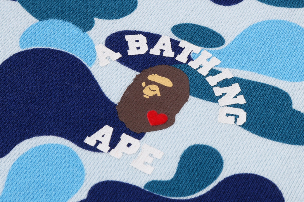ABC CAMO COLLEGE CREWNECK SWEATSHIRT | bape.com