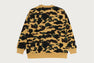 1ST CAMO SHARK RELAXED FIT CREWNECK SWEATSHIRT