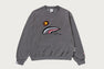 【BAPE BY KAZUKI KURAISHI】 SHARK PACKABLE FLEECE CREW