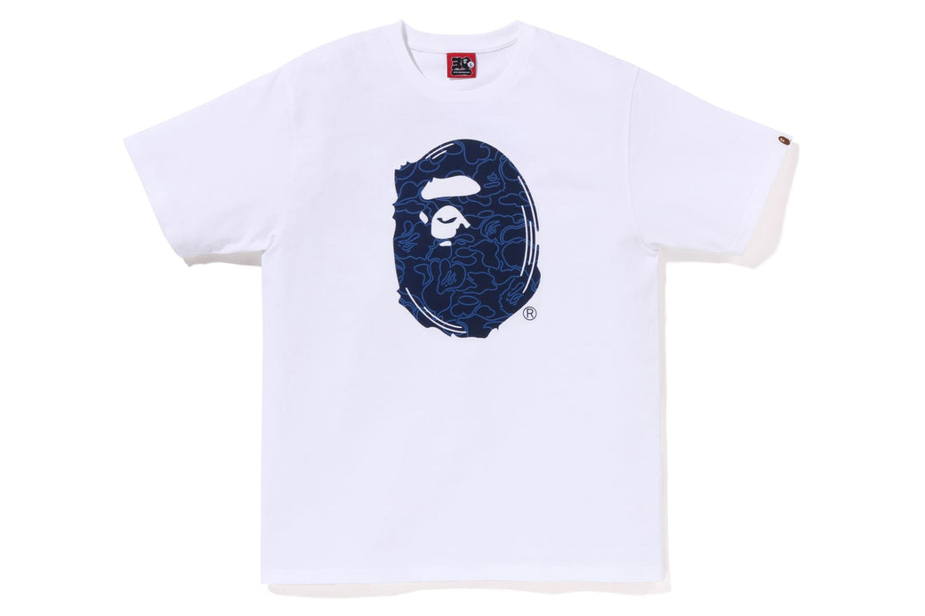 7,679円◆2XL ape  BAPE アベイシングエイプ　ベイプ　Tシャツ　ホワイト　白