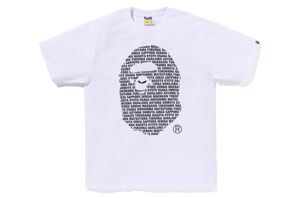 Bape ape head t shirt best sale