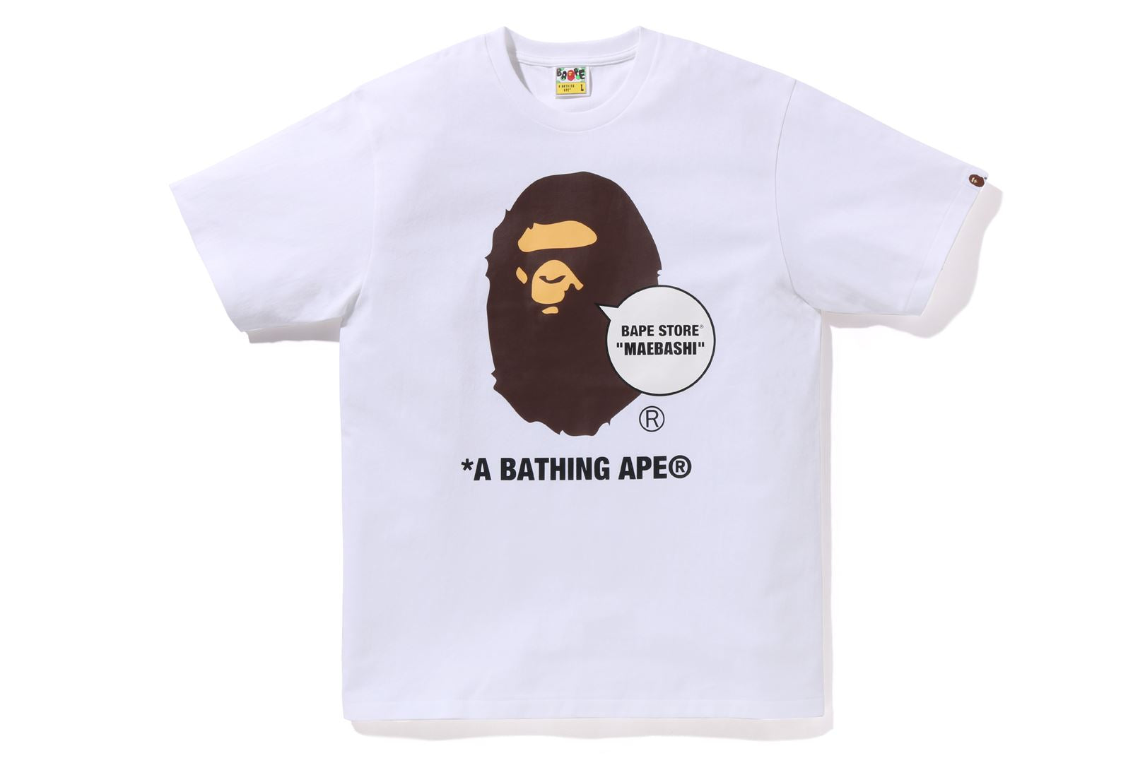 BAPE STORE MAEBASHI APE HEAD TEE | bape.com