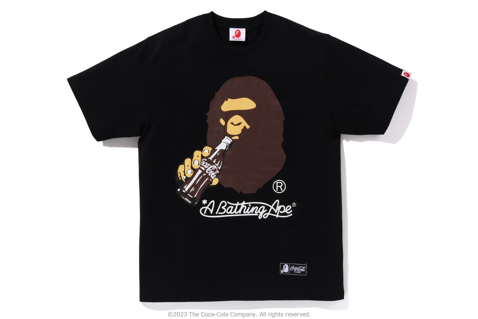 送料込！A BATHING APE x OVO コラボTシャツ APE HEAD TEE 黒 M BAPE X OVO 】GENERAL TEE | bape.com