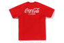 【 BAPE X Coca-Cola 】APE HEAD TEE