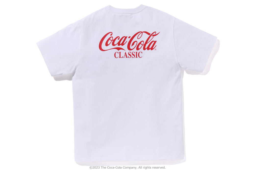 【 BAPE X Coca-Cola 】APE HEAD TEE