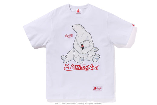 【 BAPE X Coca-Cola 】POLAR BEAR TEE