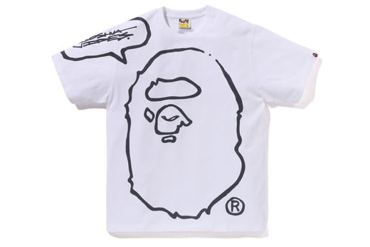 【 BAPE X JOSHUA VIDES 】APE HEAD TEE