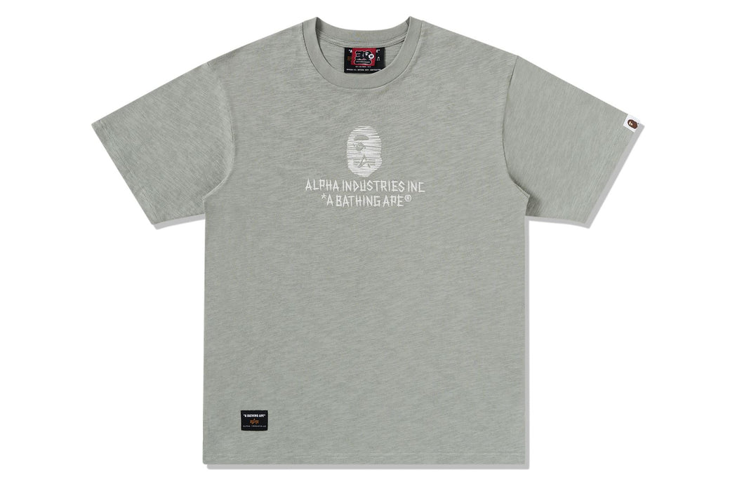 【 BAPE X ALPHA INDUSTRIES 】TEE