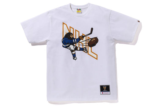 【 BAPE X MITCHELL & NESS 】NHL HOCKEY GRAPHIC TEE