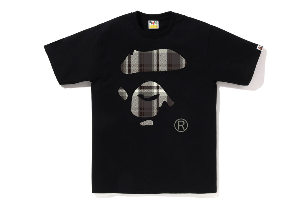 BAPE CHECK APE FACE TEE | bape.com