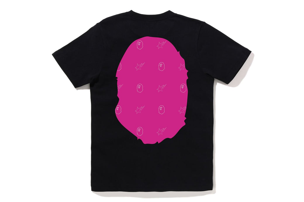 CRYSTAL BAPE BIG APE HEAD TEE | bape.com