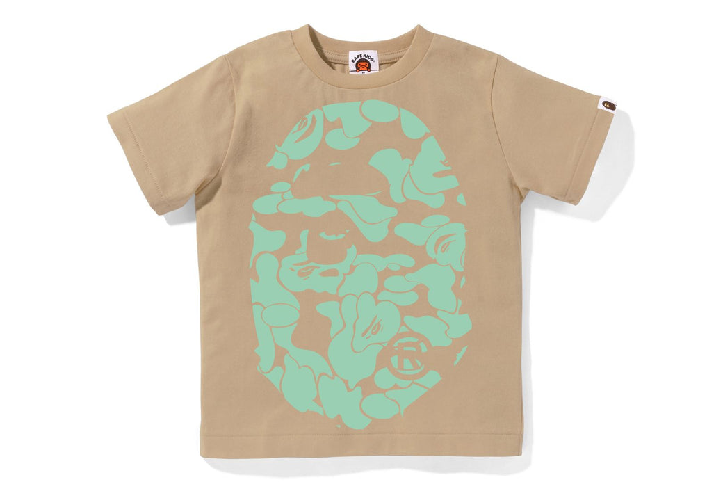 GLOW IN THE DARK CAMO BIG APE HEAD TEE