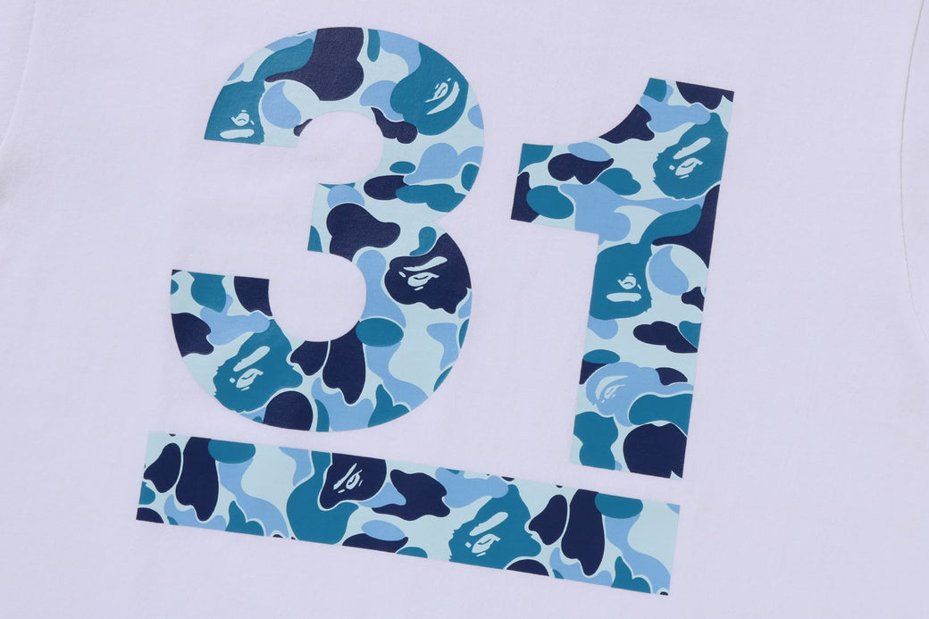 Bape blue camo tee best sale