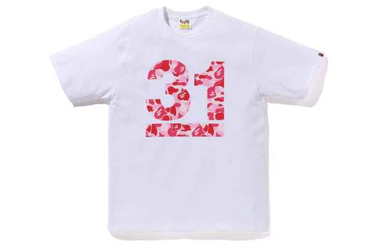 A BATHING APE 31ST ANNIV. ABC CAMO TEE | bape.com