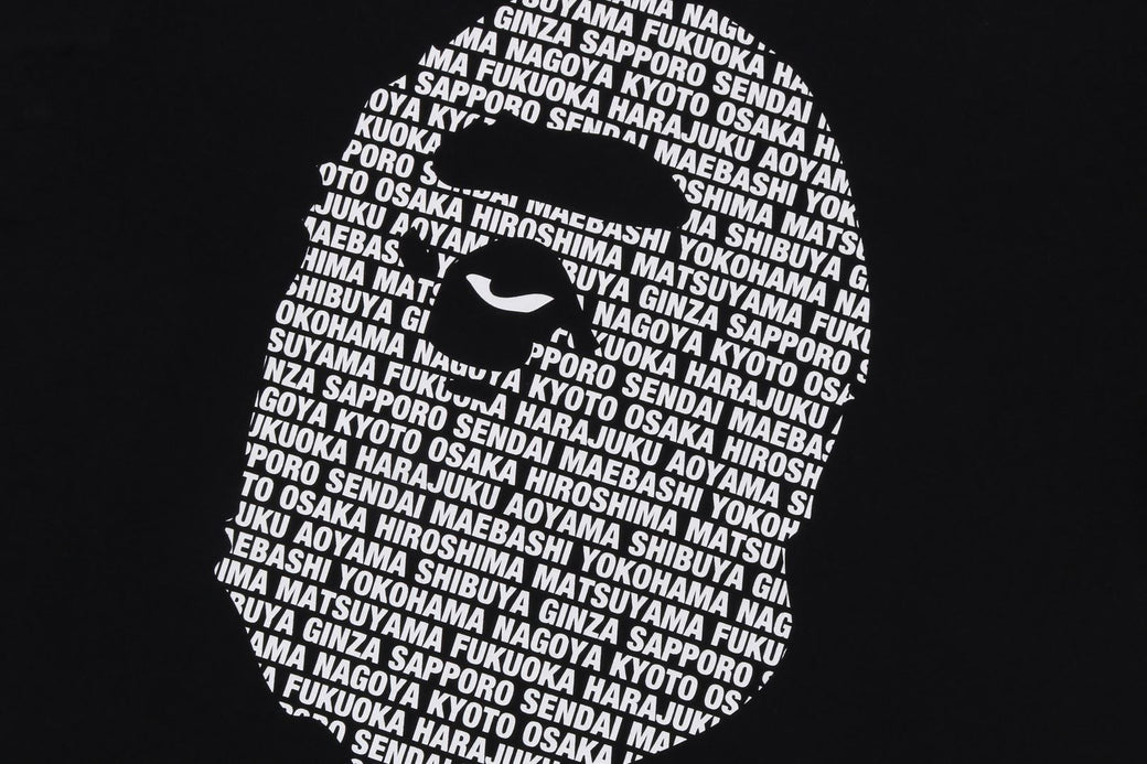 JAPAN APE HEAD TEE | bape.com