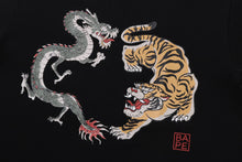 JAPAN CULTURE TIGER AND DRAGON TEE