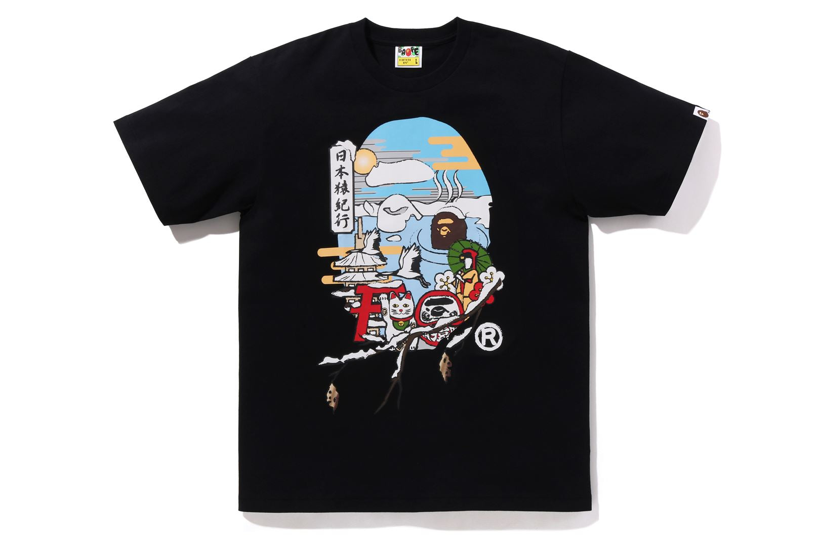 JAPAN CULTURE APE HEAD TEE | bape.com JAPAN CULTURE APE HEAD TEE | bape.com
