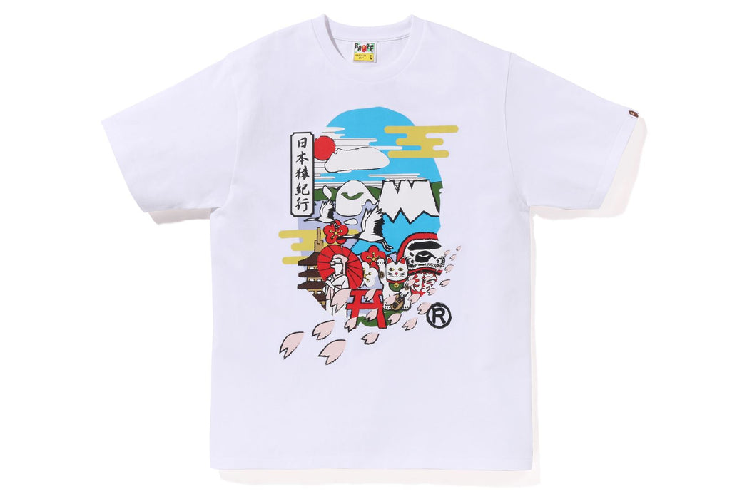 JAPAN CULTURE APE HEAD TEE | bape.com