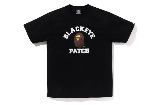 【 BAPE X BLACK EYE PATCH 】COLLEGE TEE