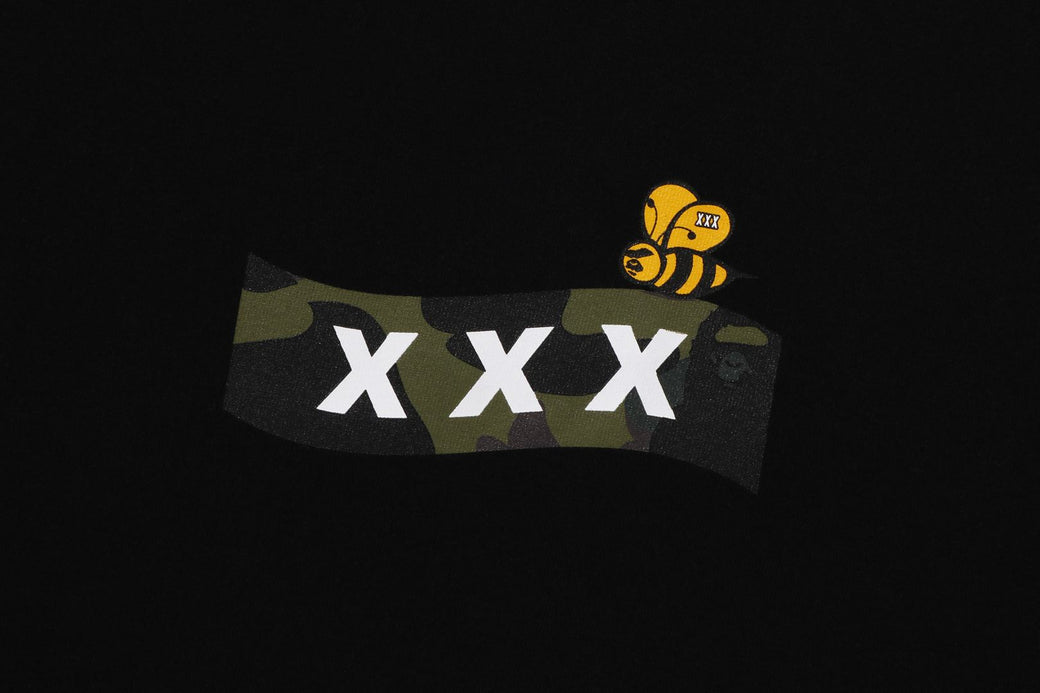 BAPE X GOD SELECTION XXX 】TEE | bape.com