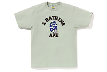 BAPE CAMO GO APE POINTER COLLEGE TEE