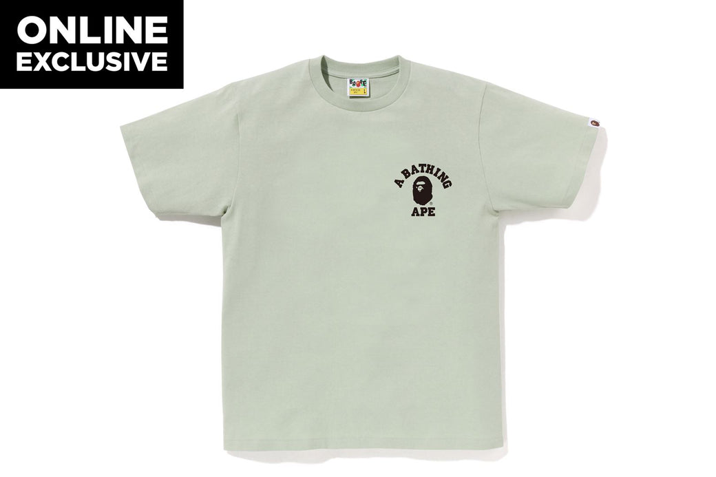 BICOLOR COLLEGE ATS TEE | bape.com