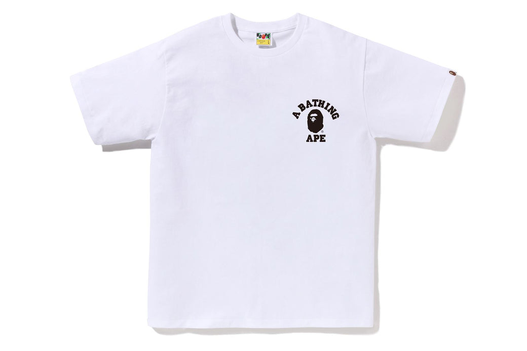BICOLOR COLLEGE ATS TEE | bape.com