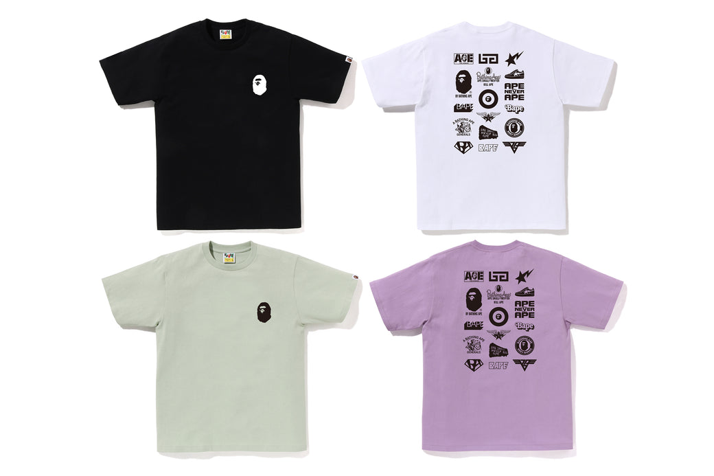 BAPE by A offers Bathing Ape Bicolor White T-shirt