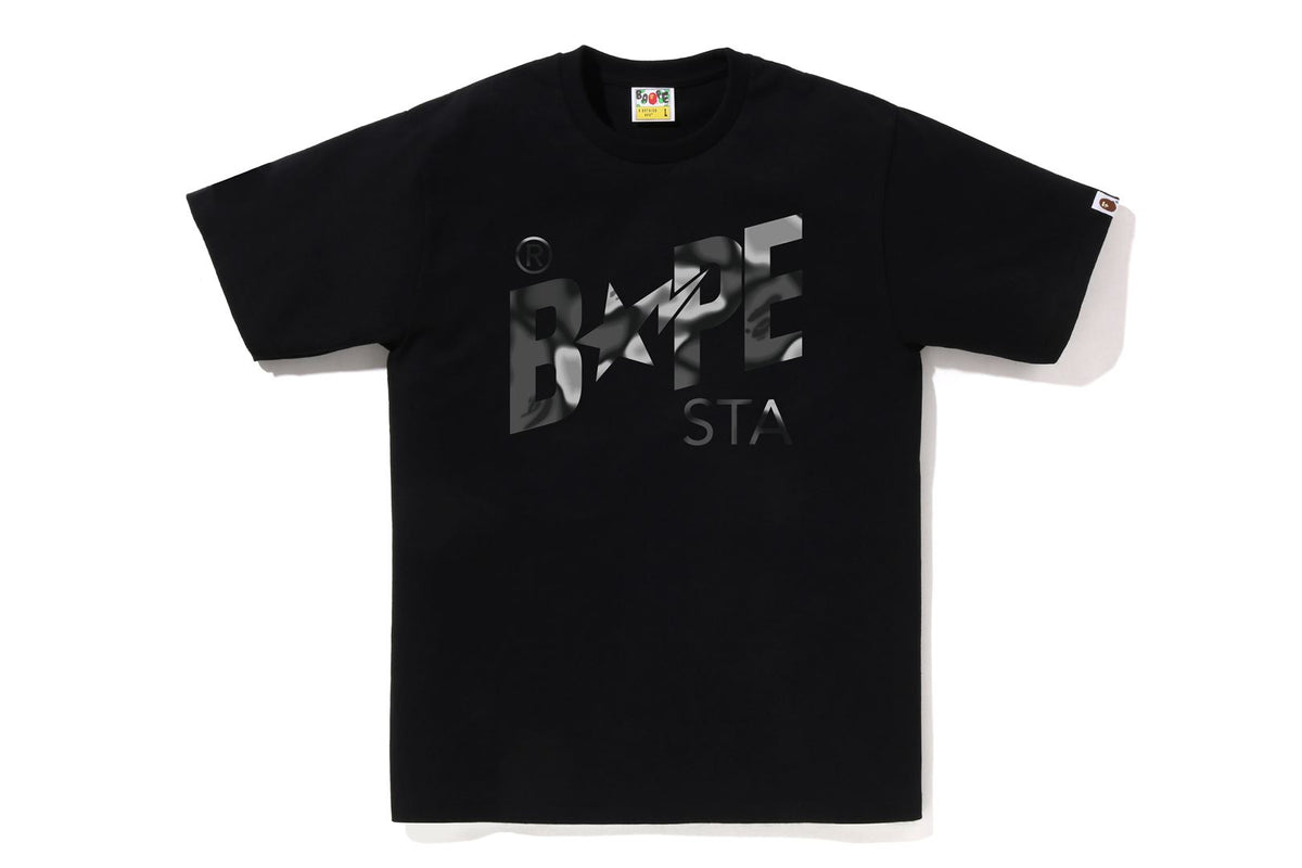 LIQUID CAMO BAPE STA LOGO TEE | bape.com