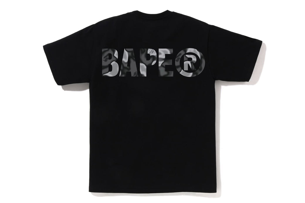 LIQUID CAMO SMALL APE FACE TEE | bape.com