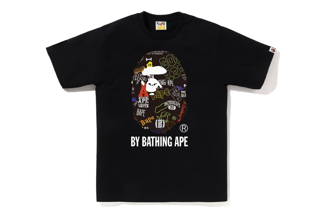 HAND DRAW PATTERN BY BATHING APE TEE | bape.com