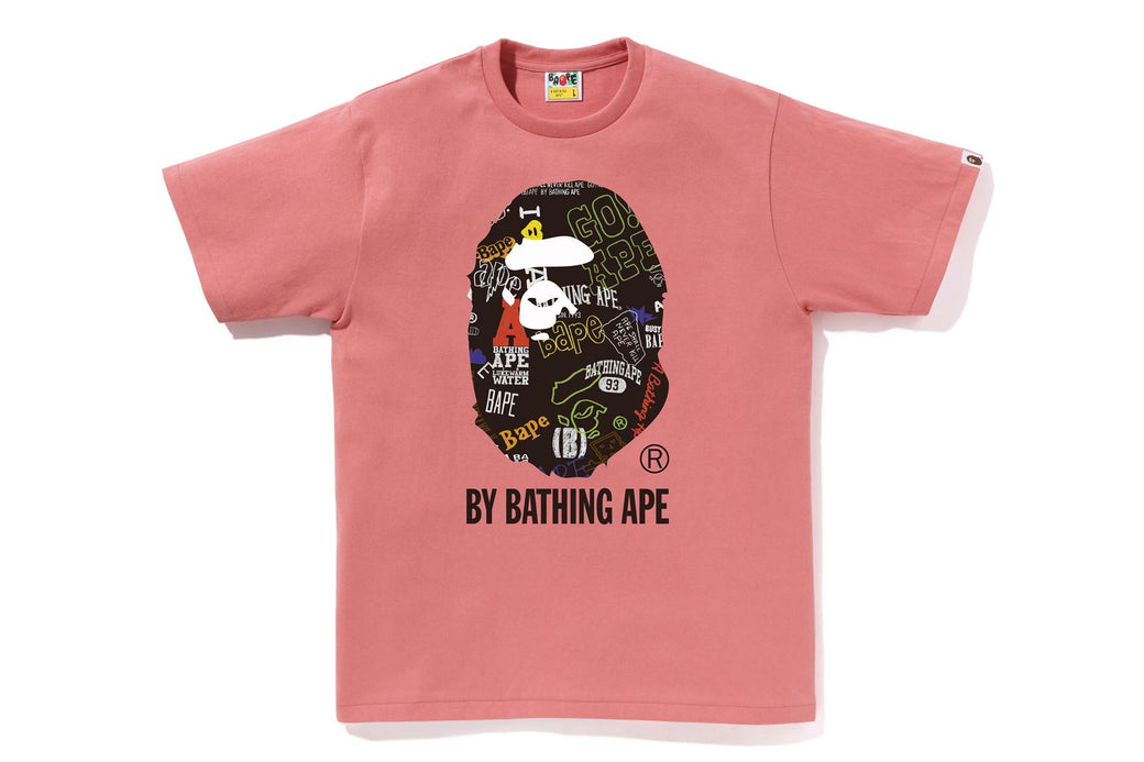 HAND DRAW PATTERN BY BATHING APE TEE | bape.com