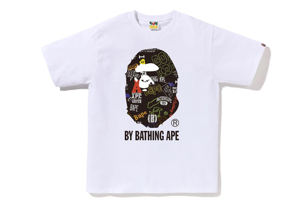 HAND DRAW PATTERN BY BATHING APE TEE | bape.com