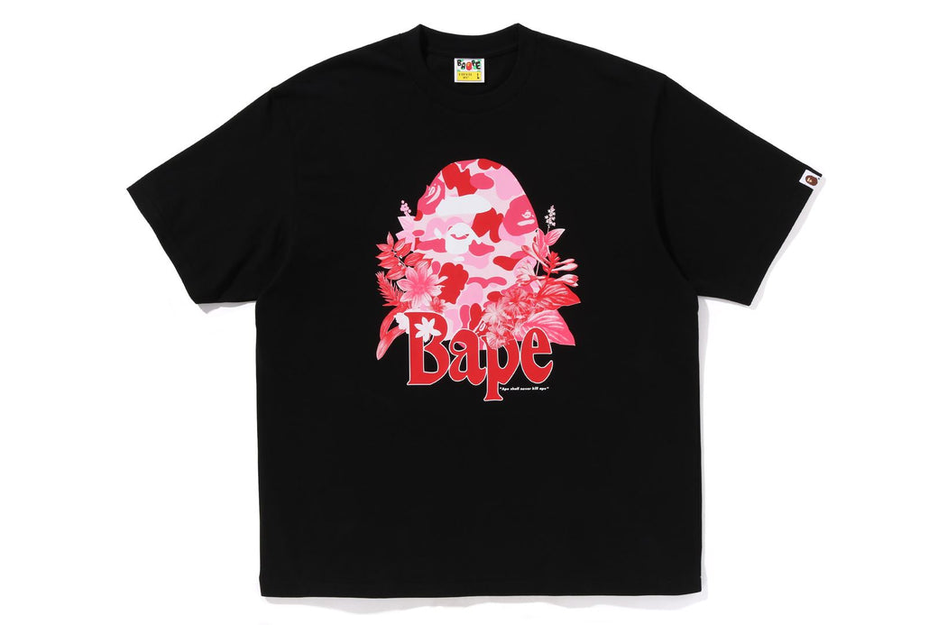 FLORAL BIG APE HEAD RELAXED FIT TEE