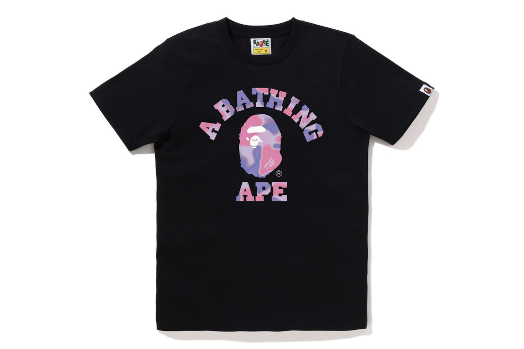 Bape College Pink hotsell Camo Tee Shirt Size Large