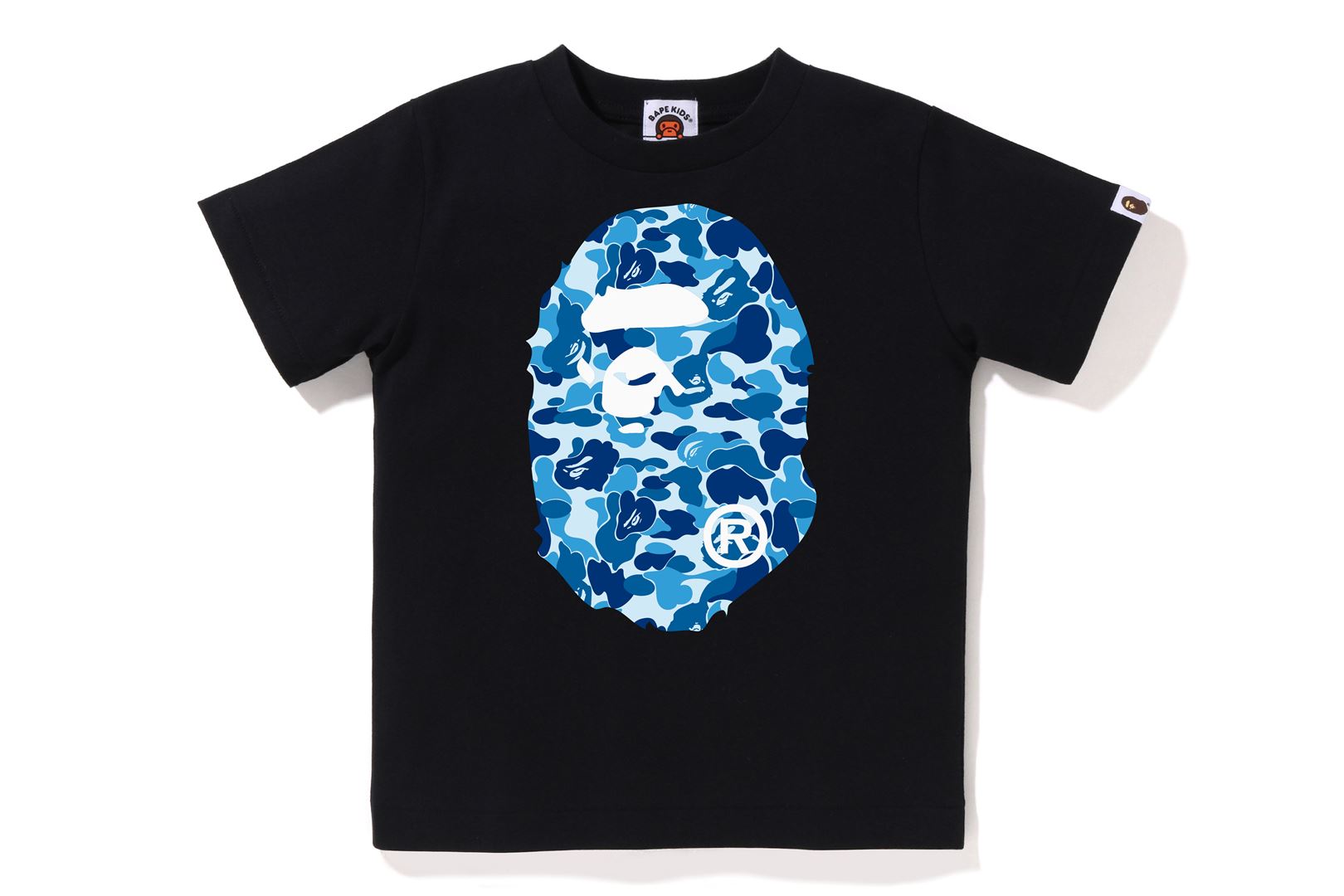 ABC CAMO BIG APE HEAD LS TEE | bape.com