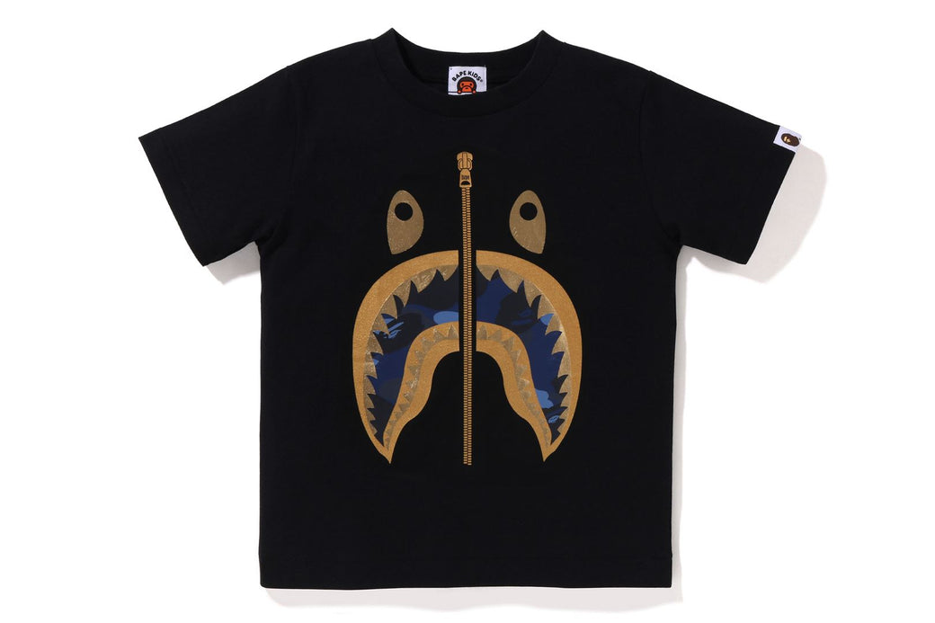 COLOR CAMO SHARK TEE | bape.com