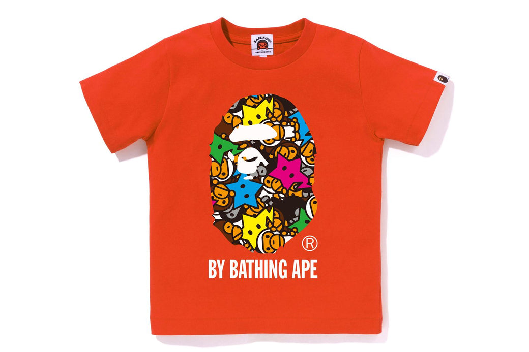 bape コレクション t シャツ オレンジ