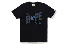 DENIM BAPE STA LOGO TEE