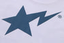 DENIM BAPE STA LOGO TEE