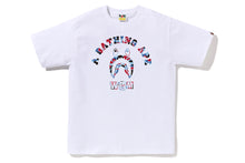 BAPE STORE CHICAGO SHARK COLLEGE TEE