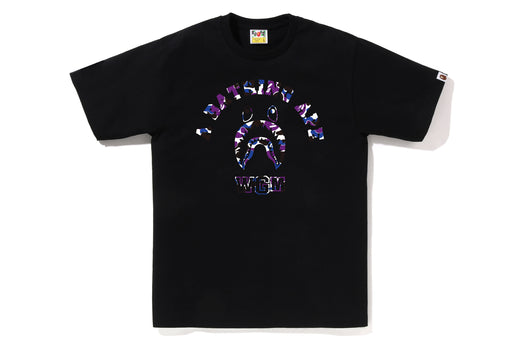 BAPE STORE HONG KONG SHARK COLLEGE TEE